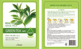 Jluna Green Tea Real Essence Mask 25 g